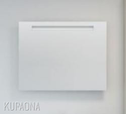Ogledalo AQUAESTIL Grande 60, 60x8x63 cm, s integriranom LED rasvjetom, sjajno, bijelo