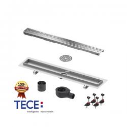 Komplet TECE Drainline Basic, 700/800/900mm, krom