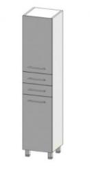 Kupaonski ormarić AQUAESTIL Astra 190, 35x35x190 cm, samostojeći, 2 vrata, 2 ladice, desna/lijeva, razne boje