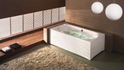 Kada AQUAESTIL 42 (FOR TWO) s oblogom i podnožjem, 190x90