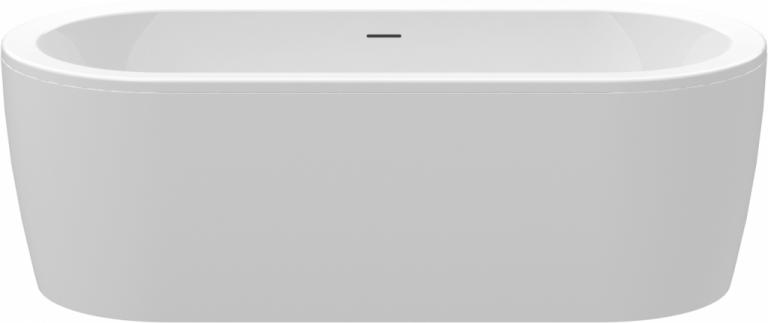 Kada AQUAESTIL Slim Central, 180x80, ovalna, s oblogom, razne boje