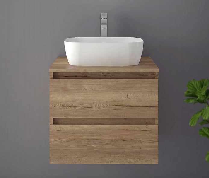 Kupaonska baza AQUAESTIL Stella Top 60, 60x52x52cm, viseća, s umivaonikom, razne boje