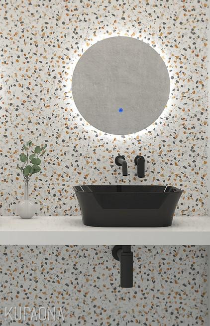 Ogledalo AQUAESTIL Jazz, 50/70/90 cm, s pozadinskom LED rasvjetom