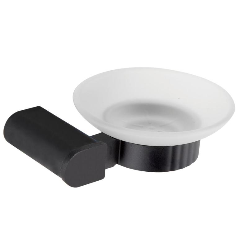 Držač sapuna zidni Nofer Capri Black