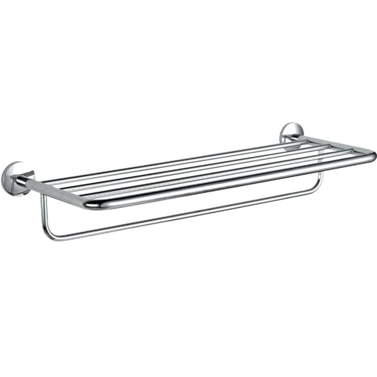 Etažer NOFER Monaco, s nosačem, krom