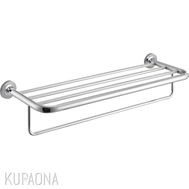 Etažer NOFER Hotel, 40 cm, s nosačem, krom