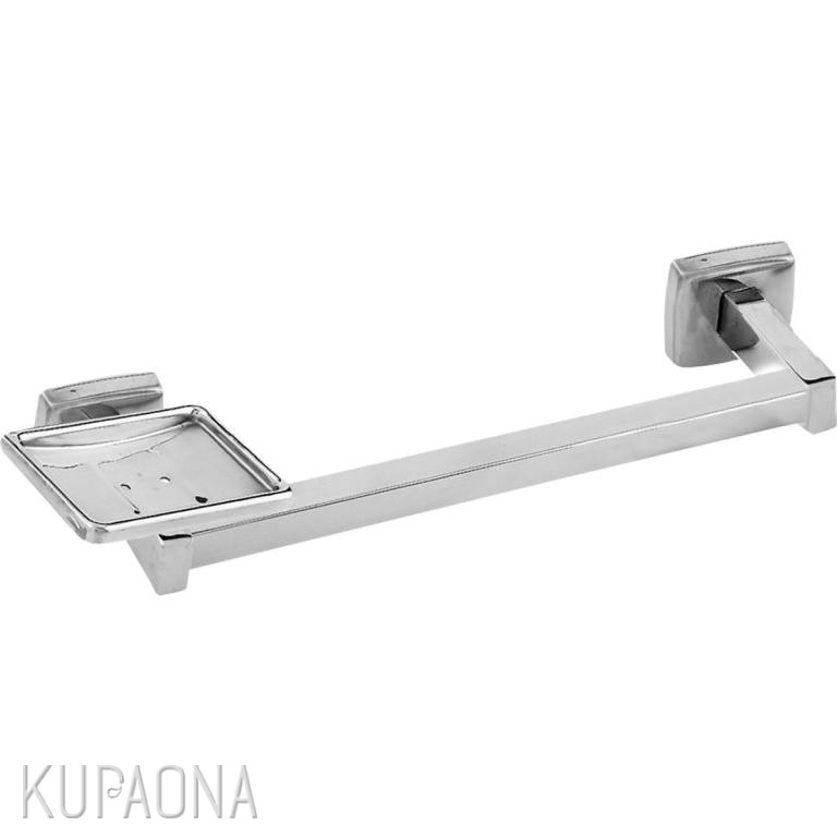 Držač ručnika NOFER, sa držačem sapuna, krom
