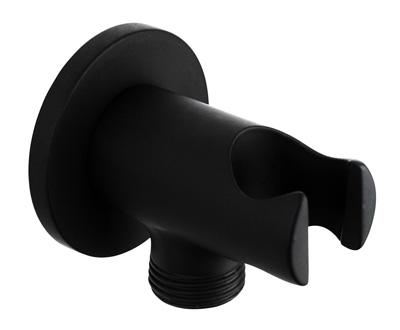 Priključak za tuš crijevo AQG RCT, crna