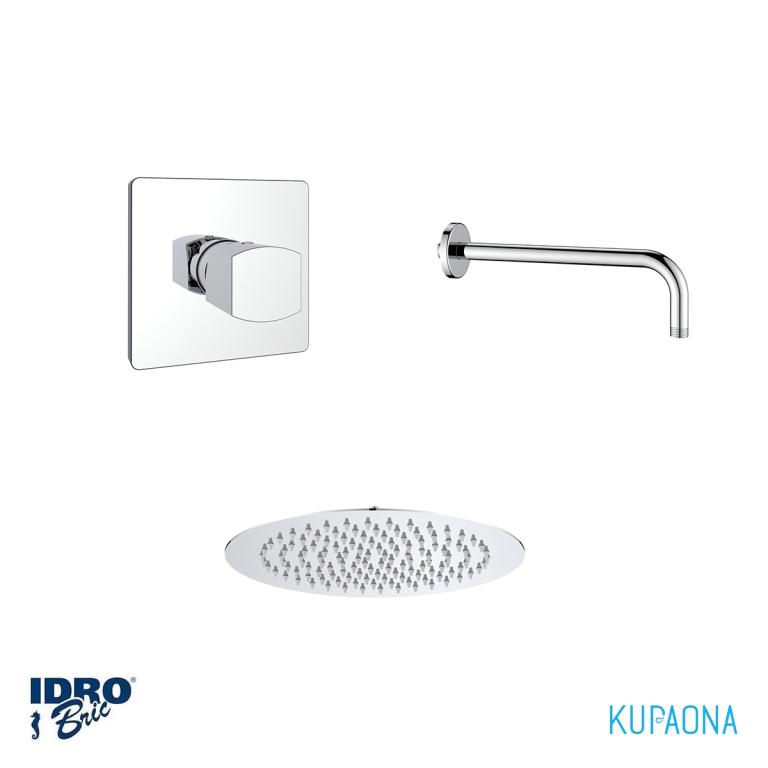 Tuš sistem IDRO-BRIC Coral, podgradni, 1 izlaza, razne boje