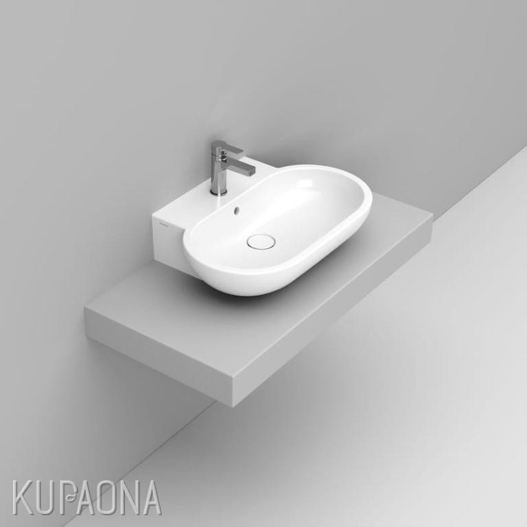 Umivaonik DOLOMITE Mirto, 65x46x15,3 cm, zidni na ploču, razne boje