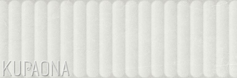 Pločica Mykonos Astor Relieve White, 30x90 cm, R9, retificirana, podna/zidna