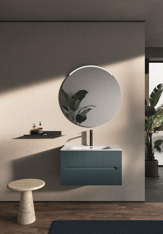 Kupaonska baza Belbagno Easy Cannettato, 60x45x46 cm, viseća, s umivaonikom, razne boje