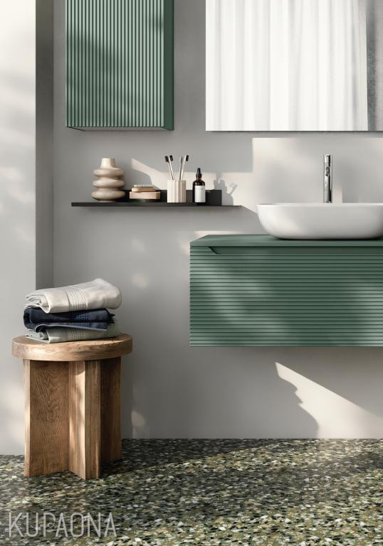 Kupaonska baza Belbagno Easy Angy, 70x33x46 cm, viseća, s umivaonikom i pločom, razne boje