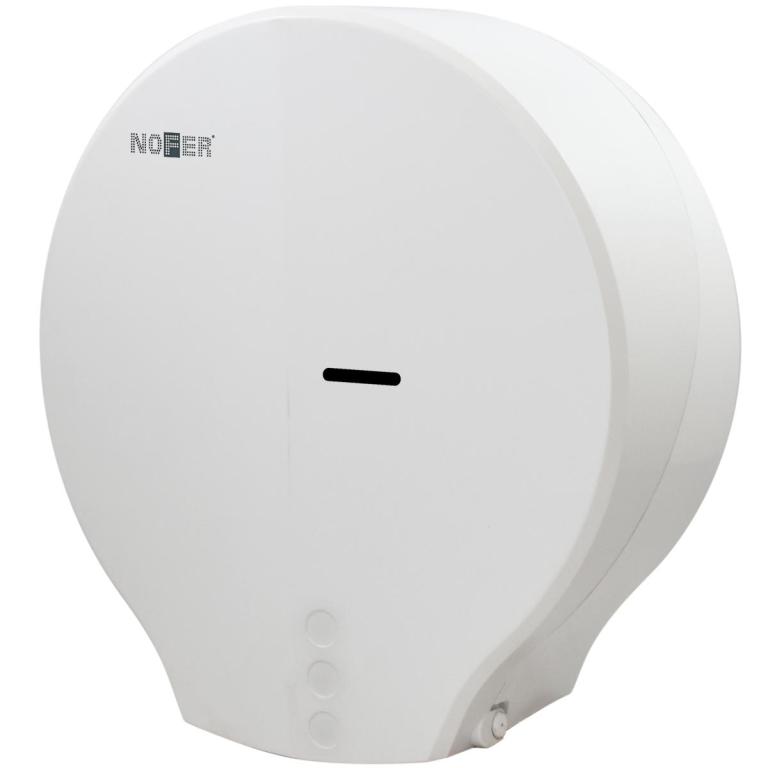 Dispenzer papirnatih ručnika NOFER, Verona Industrial Evo, ABS plastika, bijela